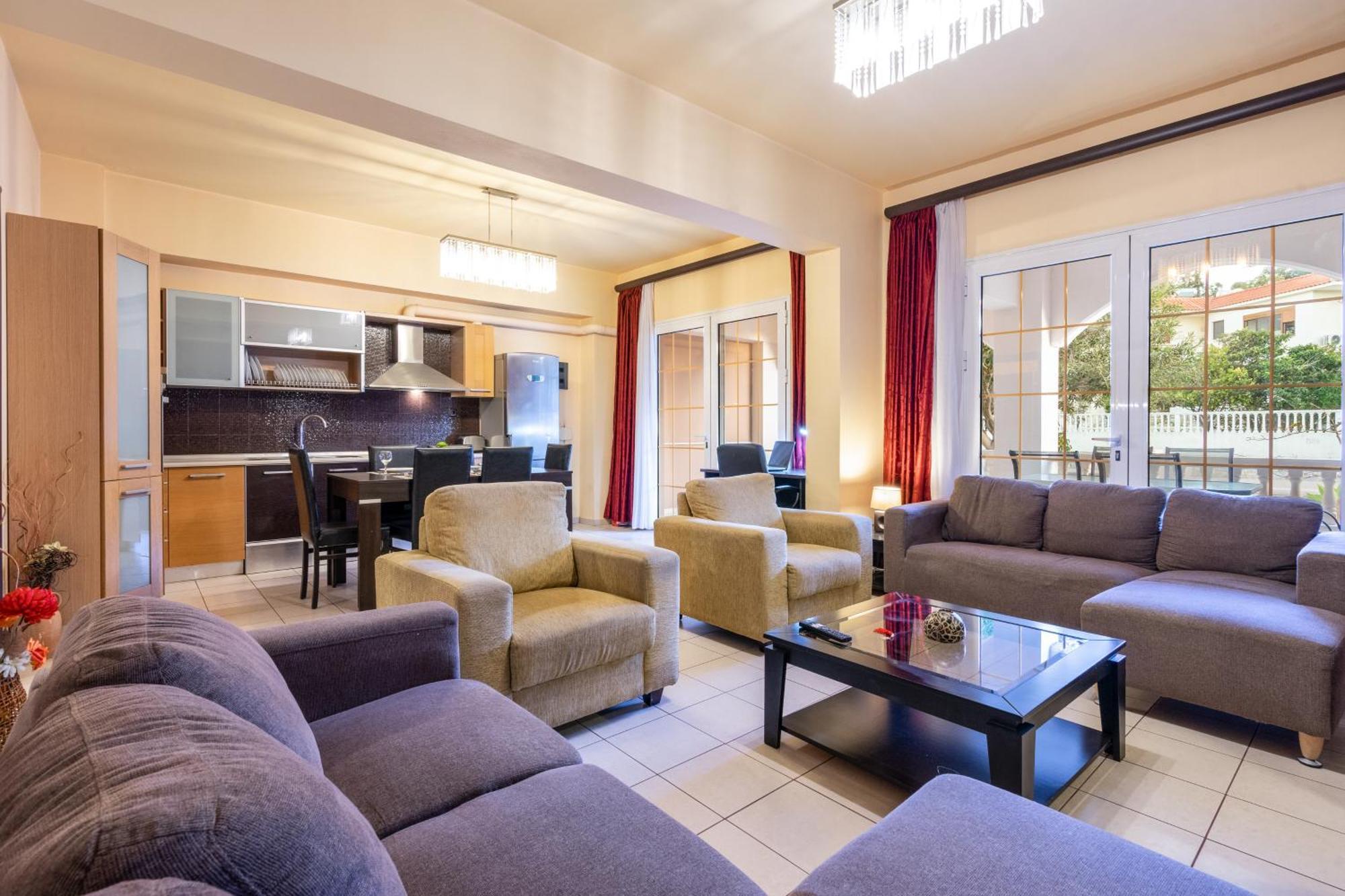 Colonial Family #4 Ground Floor Apartament Faliraki